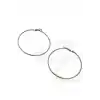 Gümüş Renk Halka Küpe 60MM (Çift)