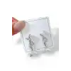 Gümüş Renk Karışık Figürlü Küpe Set
