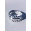 Gümüş Renk Metal Ayarlanabilir Yüzük
