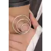 Gümüş Renk Tasarım Yüzük