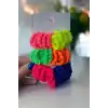 Karışık Renk Lastik Toka Set