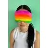 Karışık Renk Peluş Uyku Bandı