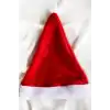 Kırmızı Renk Noel Baba Şapkası