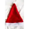 Kırmızı Renk Noel Baba Şapkası