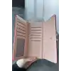 Koyu Pembe Renk Kalp Detaylı Kadın Cüzdan