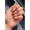 Krem Renk 24lü Takma Tırnak Seti