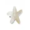 Krem Renk Deniz Yıldız Figürlü Kemik Mandal Toka