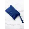 Mavi Renk Kadın Cüzdan/El Çantası (Küçük Boy)