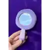 Mor Renk Canavar Figürlü Peluş El Aynası