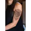 Motifli Bengal Kaplanı Geçici Dövme Tattoo