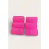 Pembe Renk 6lı Küçük Boy Bigudi Set