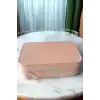 Pembe Renk Ayna Detaylı Takı Organizeri