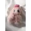 Pembe Renk Canavar Figürlü Peluş Simit Toka