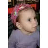 Pembe Renk Kek Figürlü Çocuk Saç Bandı