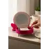 Pembe Renk Koltuk Figürlü Sim Detaylı Takı Kutusu