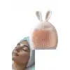 Pembe Renk Tavşan Figürlü Yüz Yıkama Aparatı