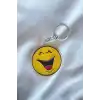 Sarı Renk Emoji Figürlü Anahtarlık