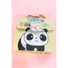Sarı Renk Panda Figürlü Not Defteri
