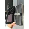 Siyah Renk Deri Kadın Cüzdan