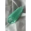 Su Yeşil Renk Tarak Detaylı Saç Kabartma Tokası (Tek)