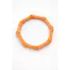 Turuncu Renk Boncuk Detaylı Bileklik