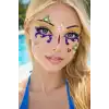 Yapışkanlı Yüz Stickeri  Dövme Tattoo