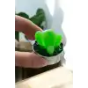 Yeşil Renk Kaktüs Figürlü Mum