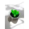 Yeşil Renk Kaktüs Figürlü Mum