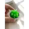 Yeşil Renk Sukulent Figürlü Mum