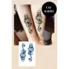Yılan Figürlü 12 Saat Sonra Kararan Geçici Mini Dövme Tattoo