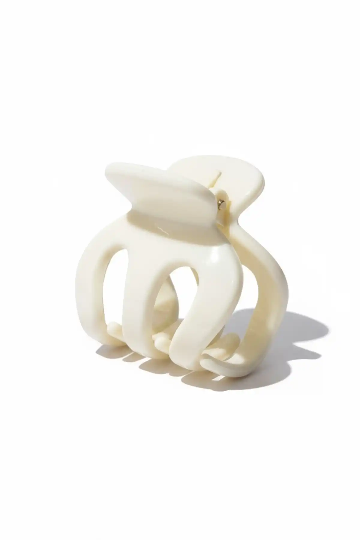 Beyaz Renk Mini Mandal Toka