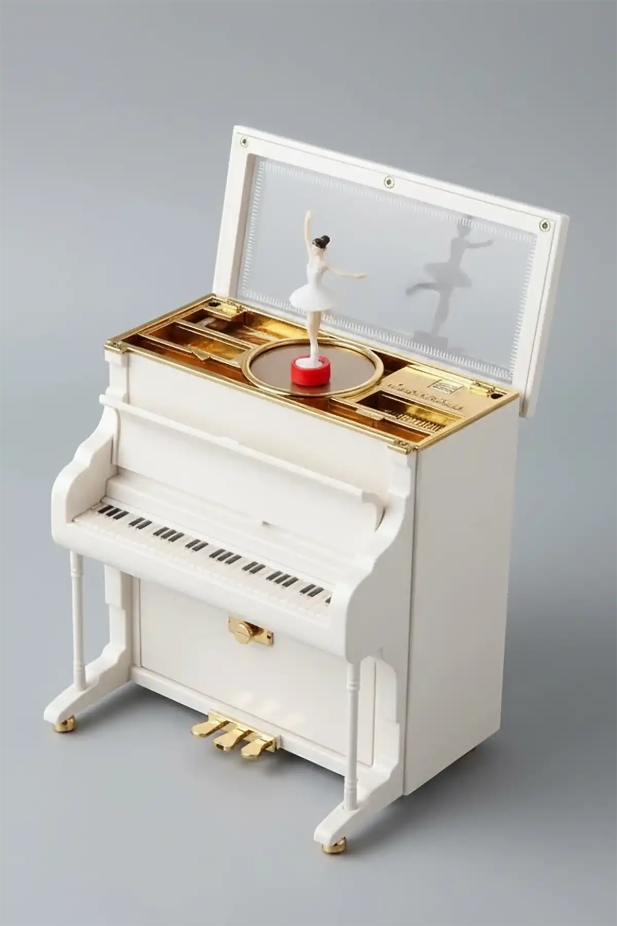 Dans Eden Balerinli Piyano Müzik ve Takı Kutusu