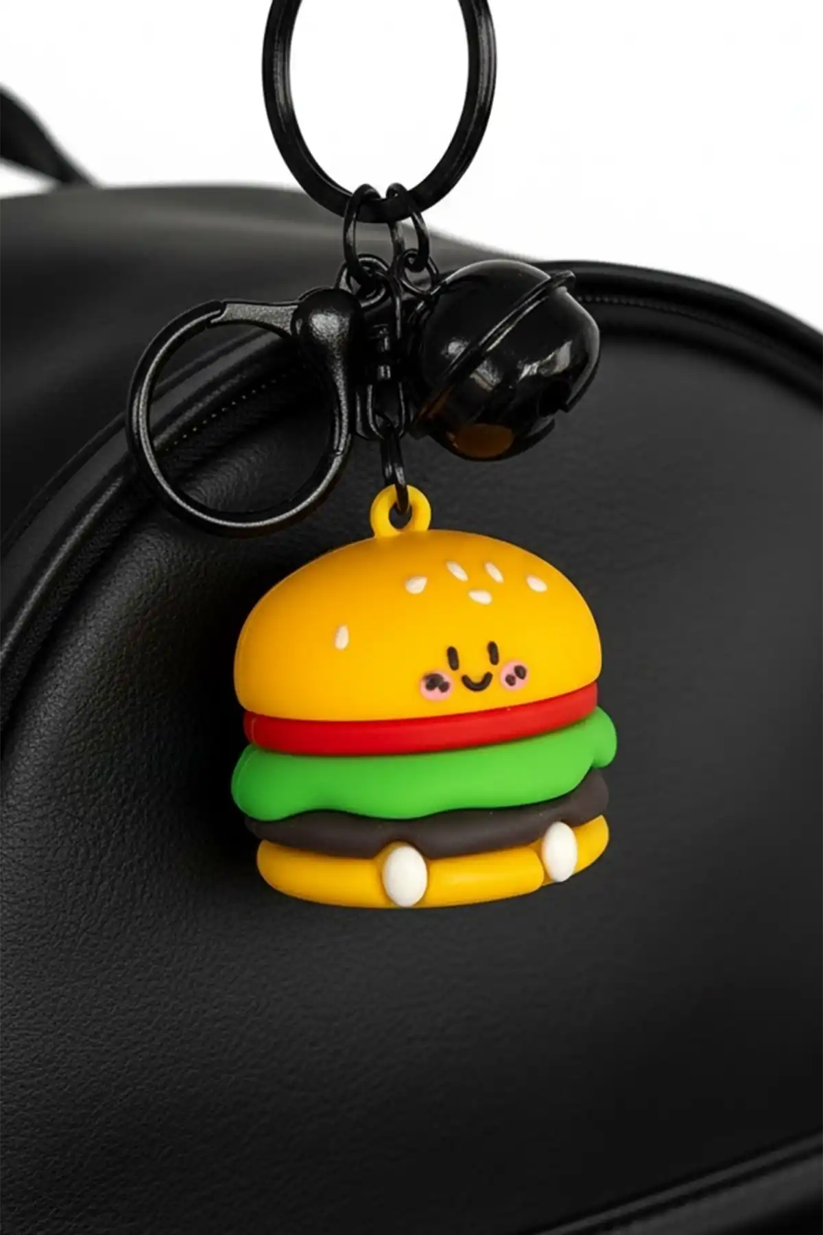 Hamburger Figürlü Anahtarlık