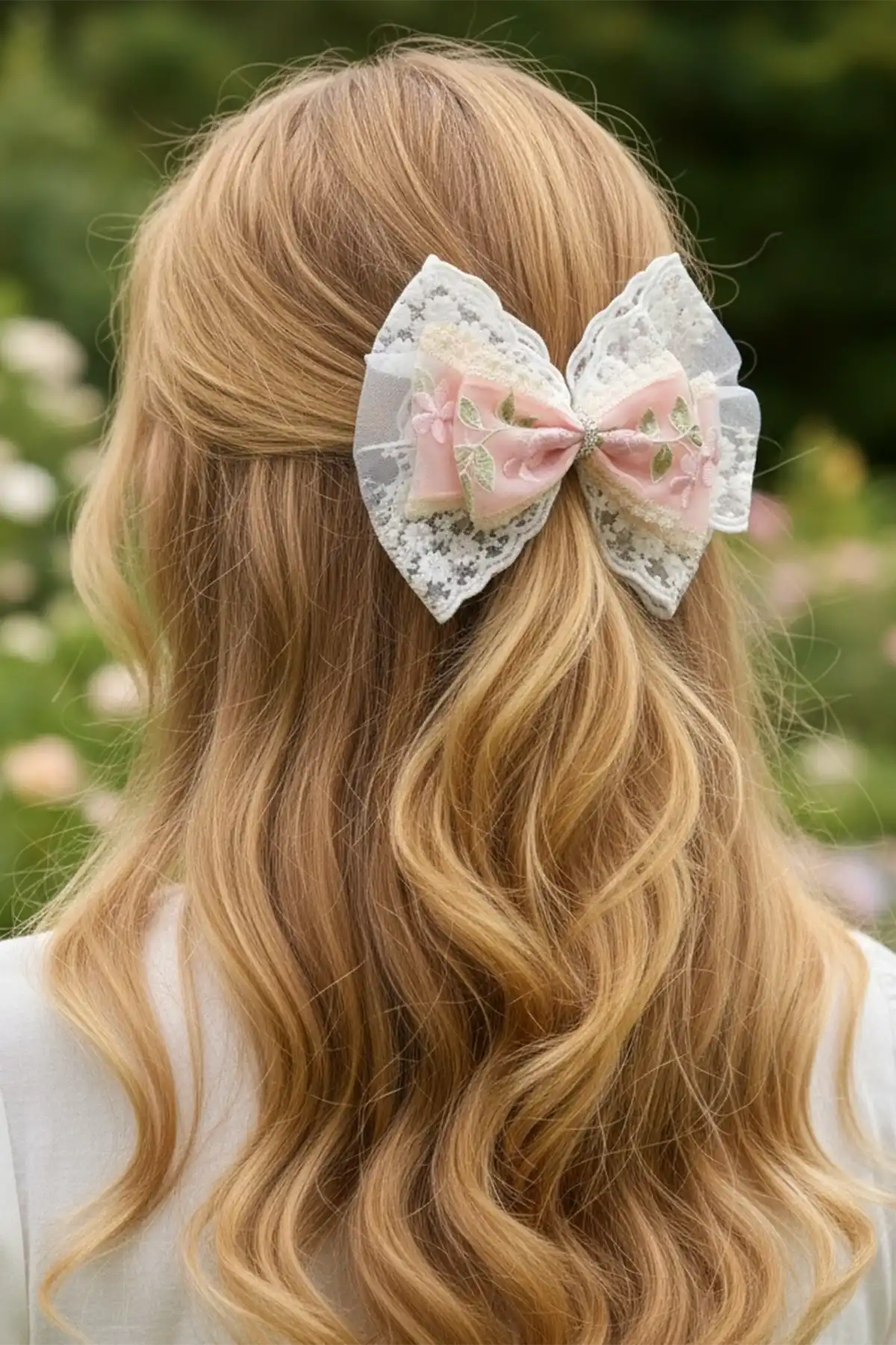 Karışık Renk Kurdele Figürlü Otomat Toka