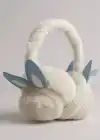 Beyaz Renk Kulak Figürlü Peluş Kulaklık