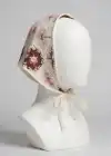 Karışık Renk Çiçek Desenli Örgü Bandana