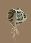 Karışık Renk Çiçek Desenli Örgü Bandana