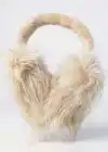 Krem Renk Peluş Kulaklık