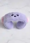 Mor Renk Ayıcık Figürlü Peluş Kulaklık