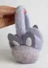 Mor Renk Kulak Figürlü Peluş Kulaklık