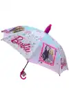 Pembe Renk Karışık Figürlü Kılıflı Çocuk Şemsiye