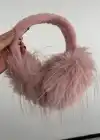 Pembe Renk Peluş Kulaklık