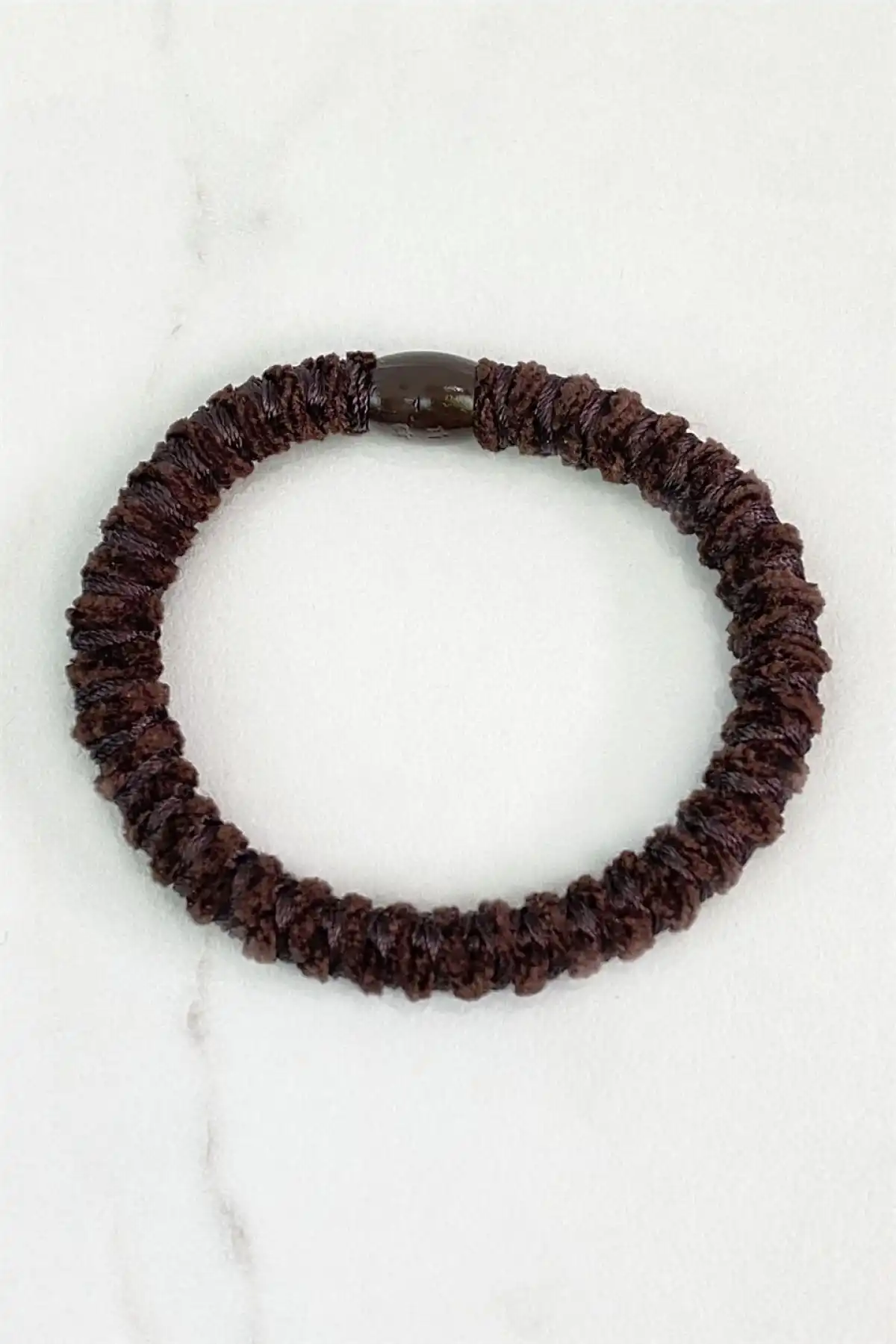 Kahverengi Burgulu Lastik Toka