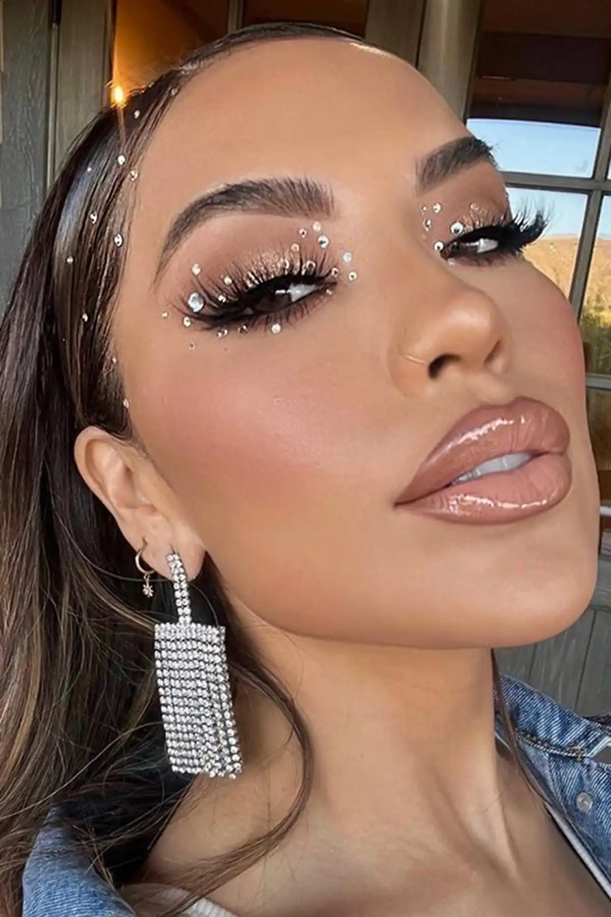 Vücut Ve Yüz Taşı/ Hologram Taşlı Sticker