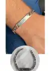 Gümüş Renk Zincir Çelik Bileklik (Unisex)