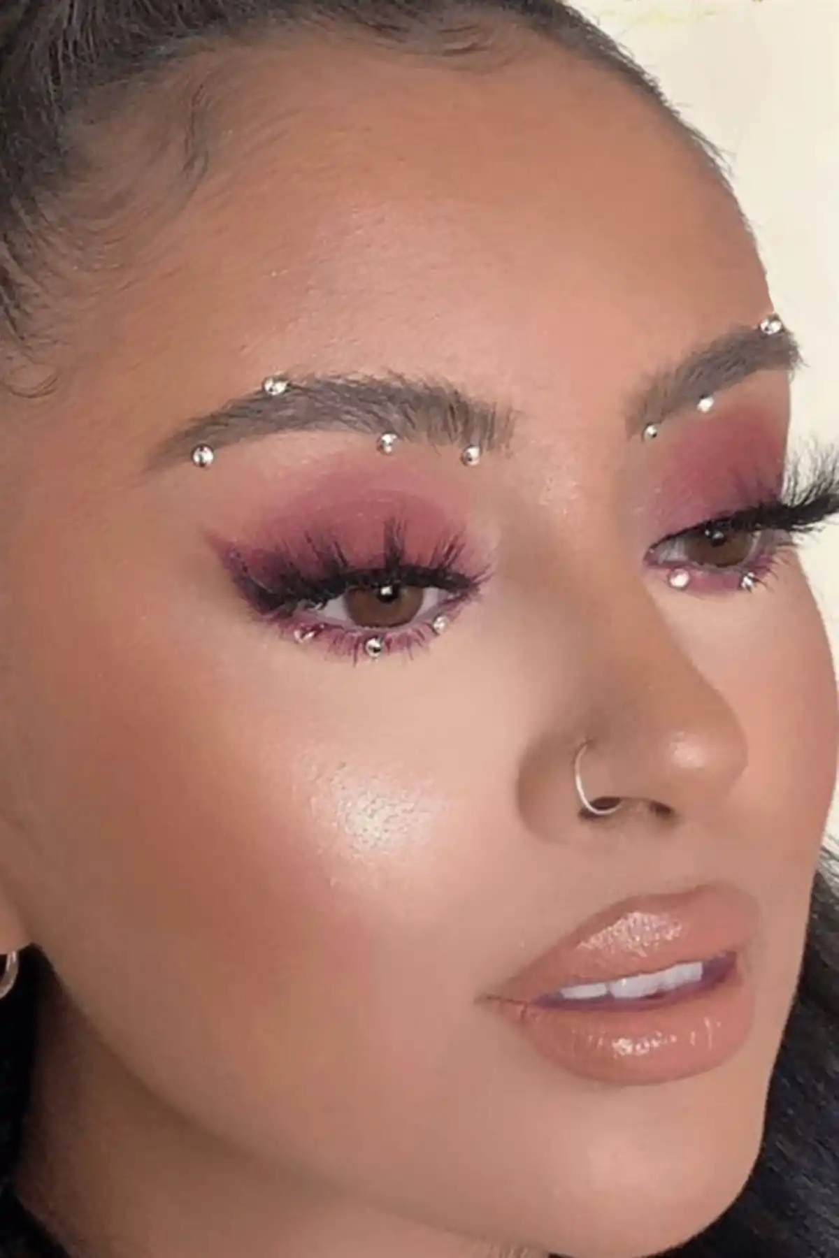 Saç Vücut Ve Yüz Taşı Sticker