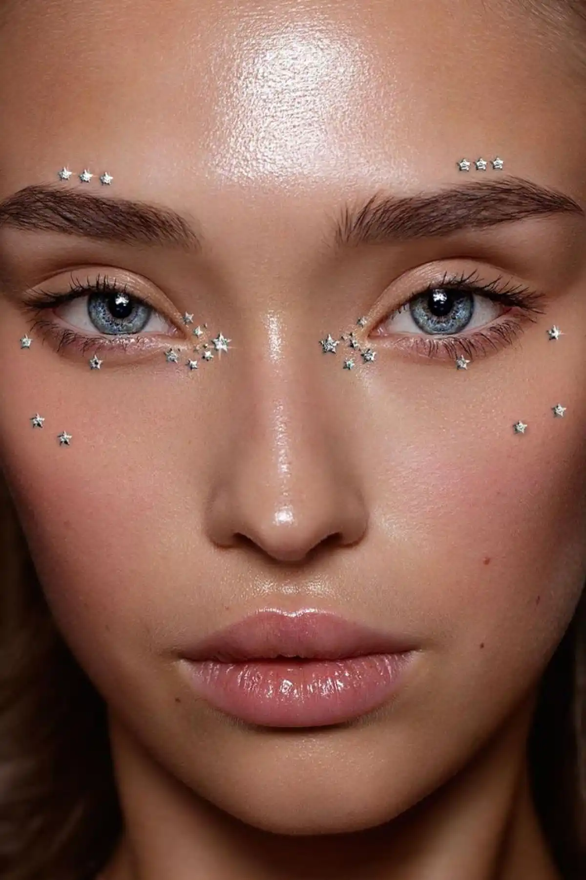 Vücut Ve Yüz Taşı/ Yıldız Figürlü Sticker