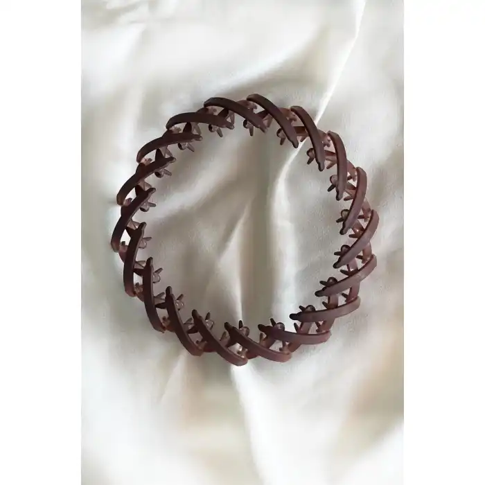 Bordo Renk Mat Saç Aparatı