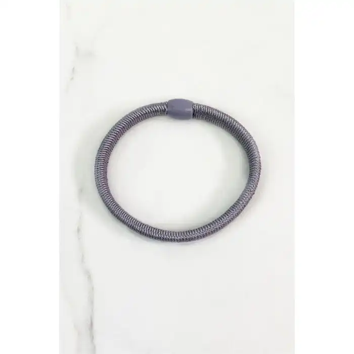 Gri Renk Lastik Toka