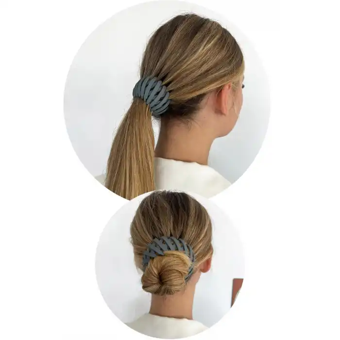 Gri Renk Mat Saç Aparatı